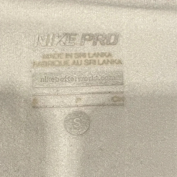 Nike Pro Hyperwarm Half-Zip Dri-Fit Women’s Small Black 585565 - Picture 4 of 6